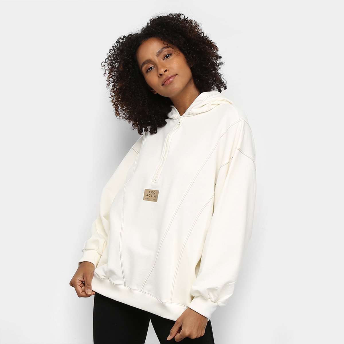 eco moletom com capuz women's