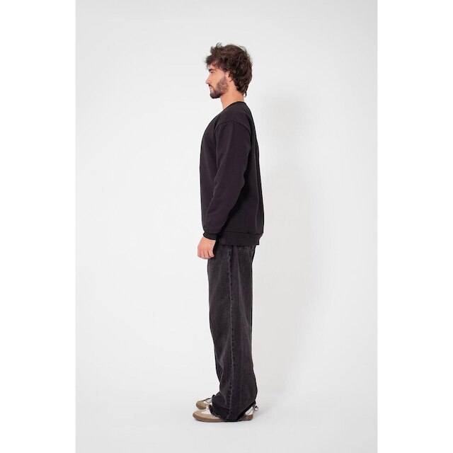 Blusão Moletom Sem Capuz Moleton Blusa Frio Algodão
