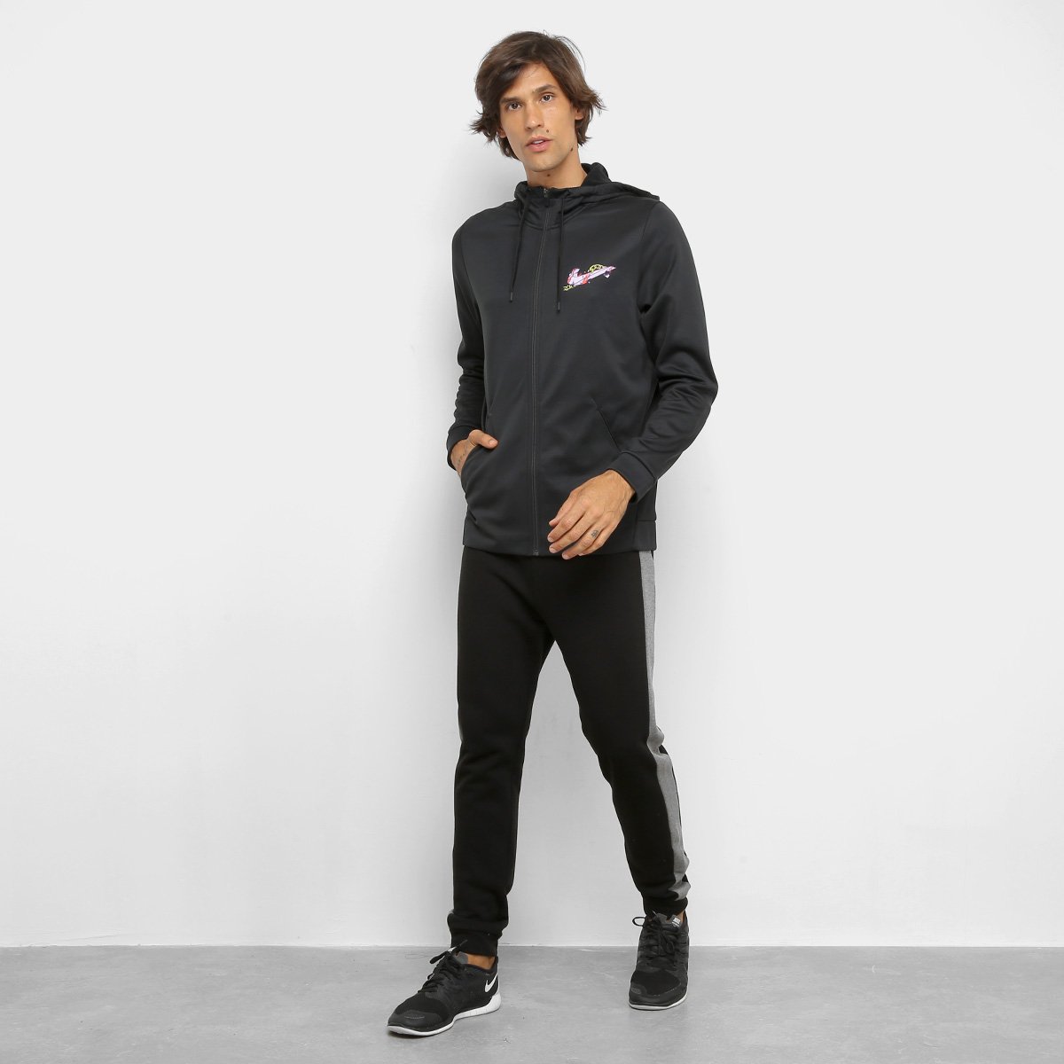 blusão nike therma masculino