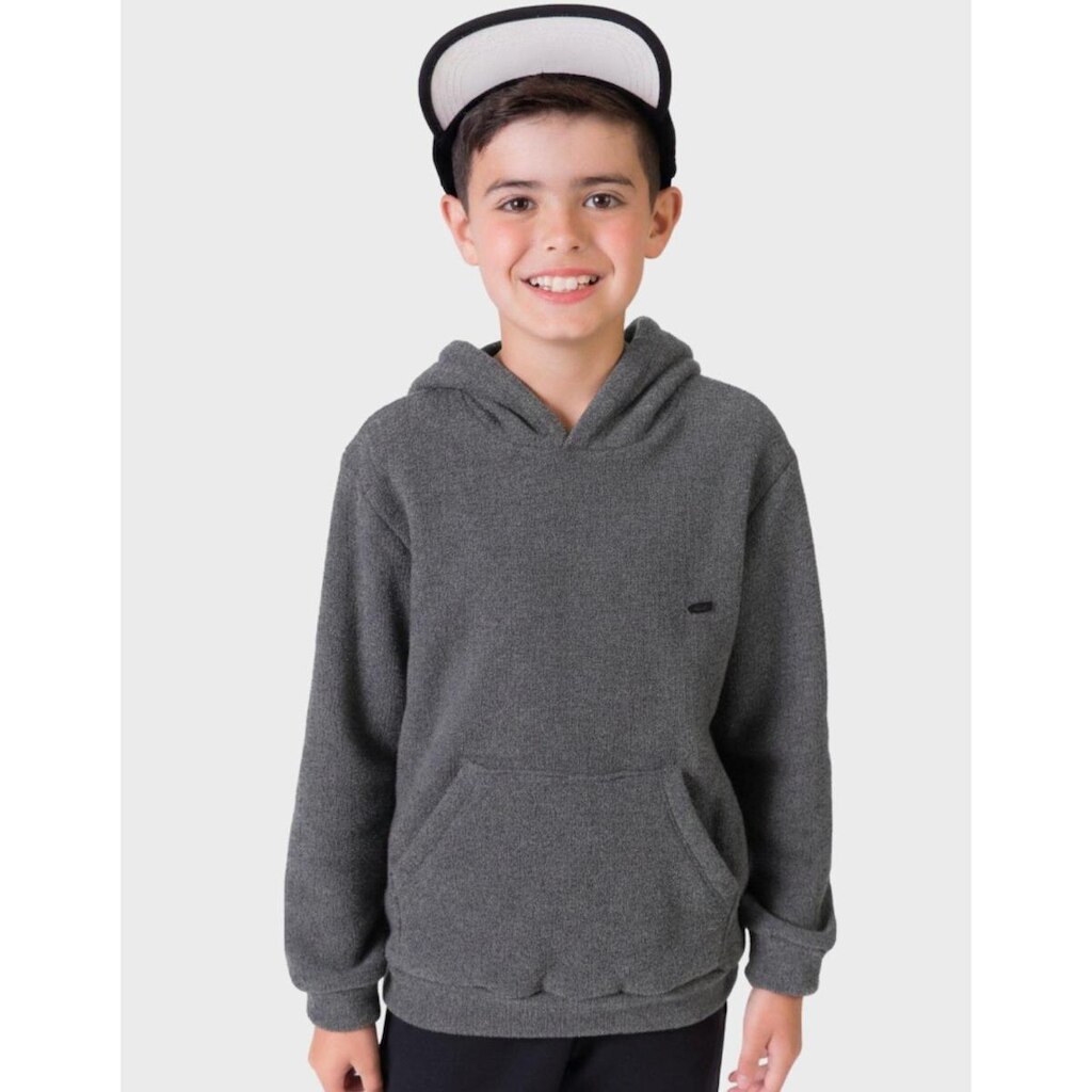 Blusão Tweed Marrom Elegante Moda Inverno Frio Novo Dia a Dia Quentinho - Menino 4 a 10 anos