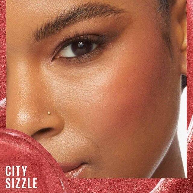 Blush Líquido Sunkisser Maybelline NY 4,7ml 06 City Sizzle