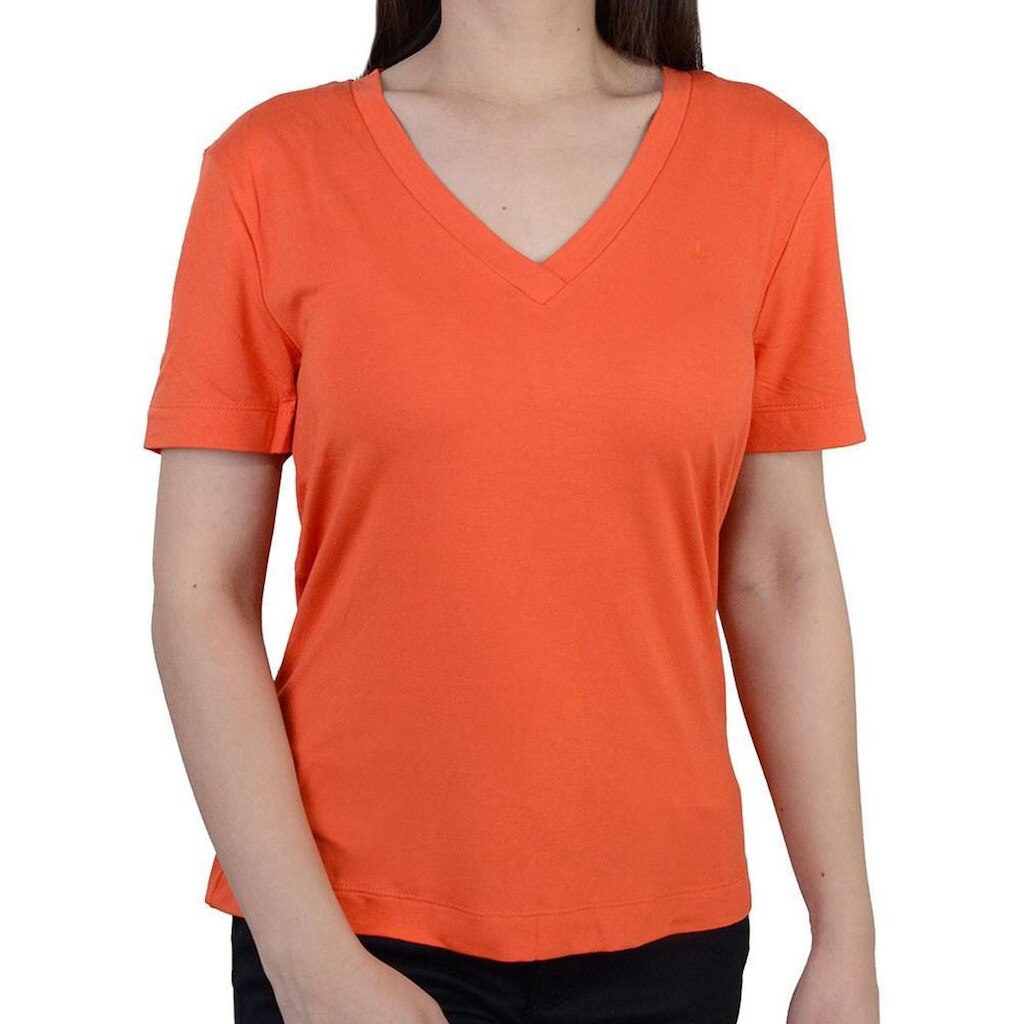 Blusinha Feminina Dudalina MC Laranja Médio - 03011273