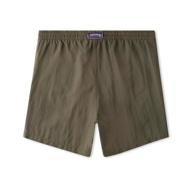 Boardshort Liso Verde militar M