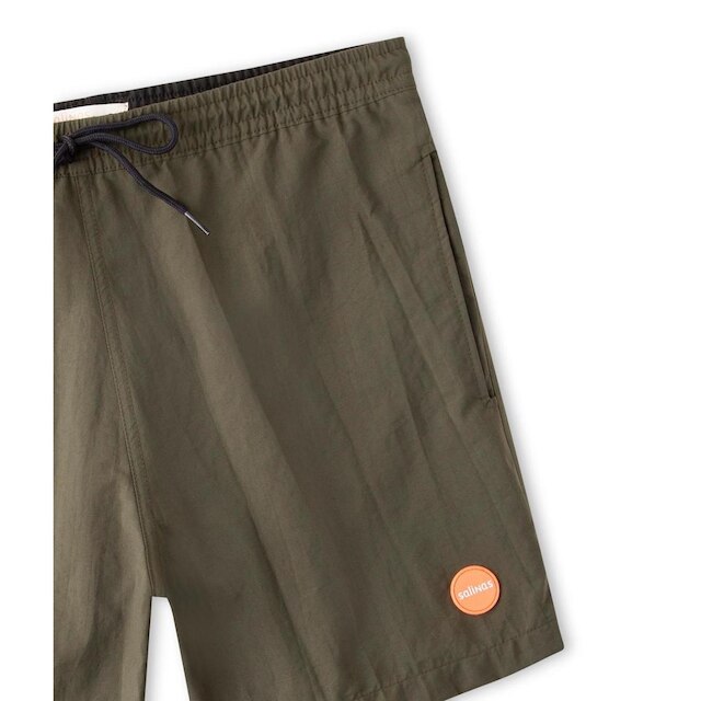 Boardshort Liso Verde militar M