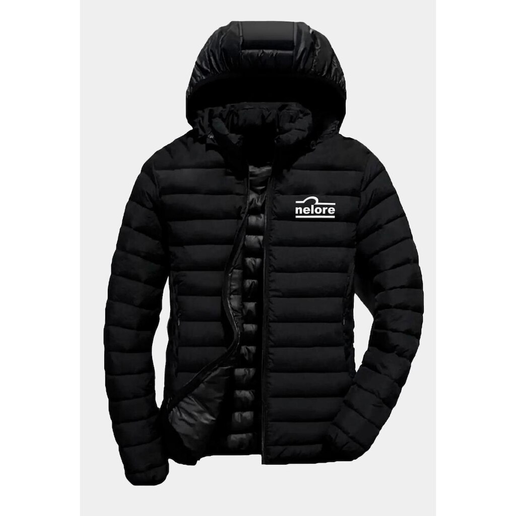 Bobojaco Puffer Nelore Masculina Capuz Removível