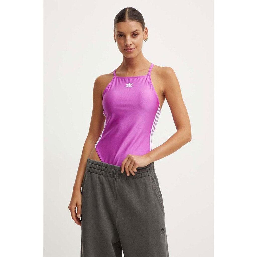 Body Adidas 3 Stripes Rosa