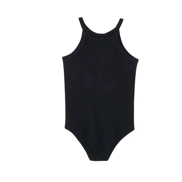 Body Básico Infantil Hering Preto