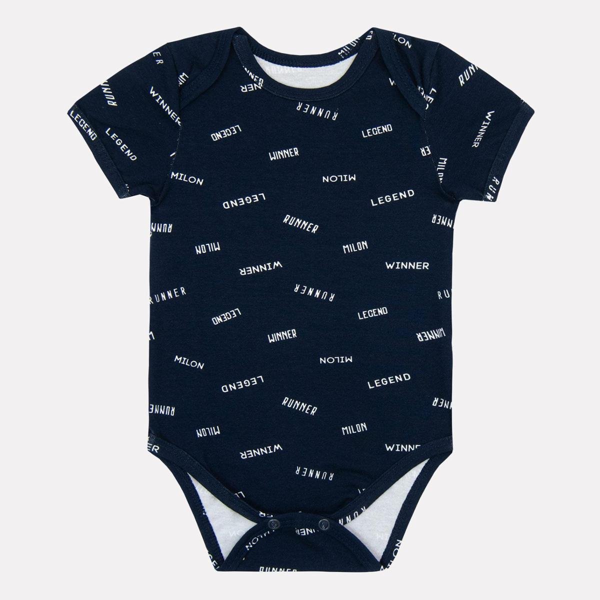 Body Bebê Masculino Milon Cotton 137607.6826.P Milon - Marinho Menor preço em Body Bebê Masculino Milon Cotton 137607.6826.P Milon - Marinho