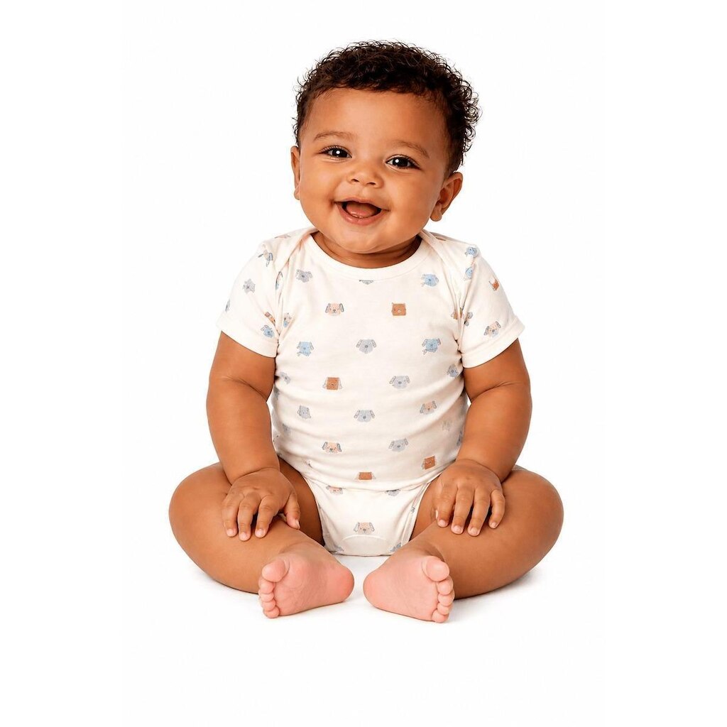 Body Bebê Menino Amiguinho Esperto Alphabeto
