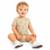 Body Bebê Menino Bicho Interessante Alphabeto Pacoquinha - Bege