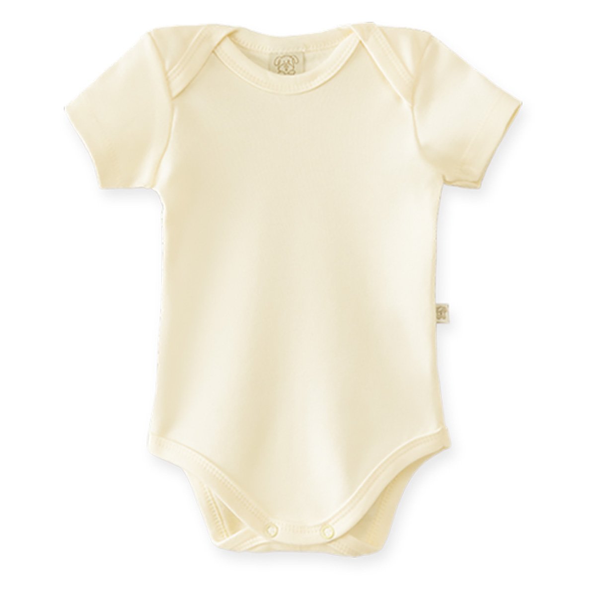 Body Bebê Pingo Lelê Básico Manga Curta - Off White Menor preço em Body Bebê Pingo Lelê Básico Manga Curta - Off White