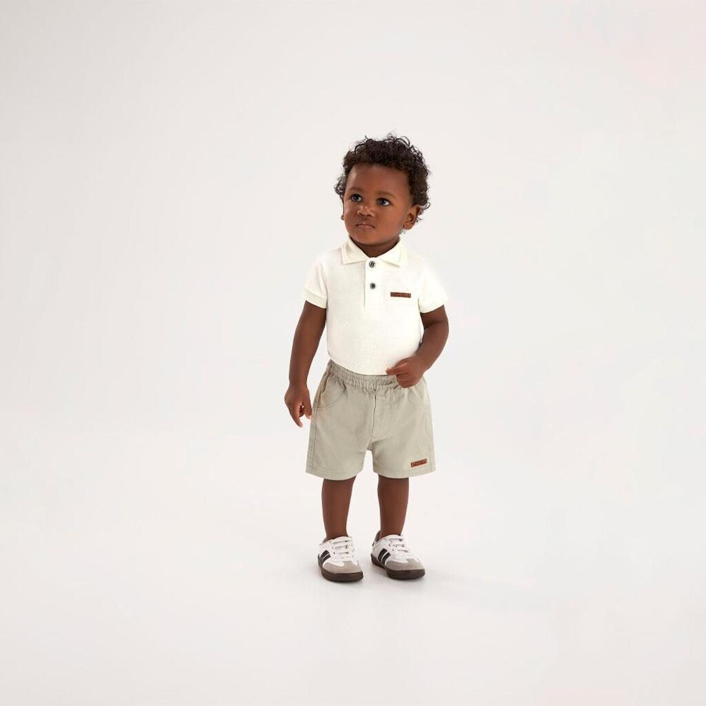 Body Bege Bebe Pulla Bulla Menino - 53655-1271