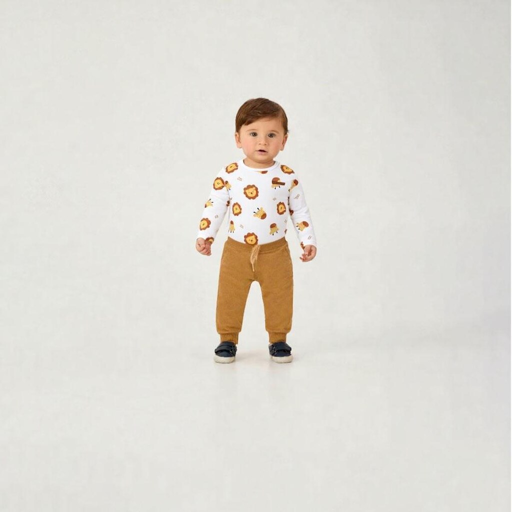 Body Branco Bebe Pulla Bulla Menino - 55159-3
