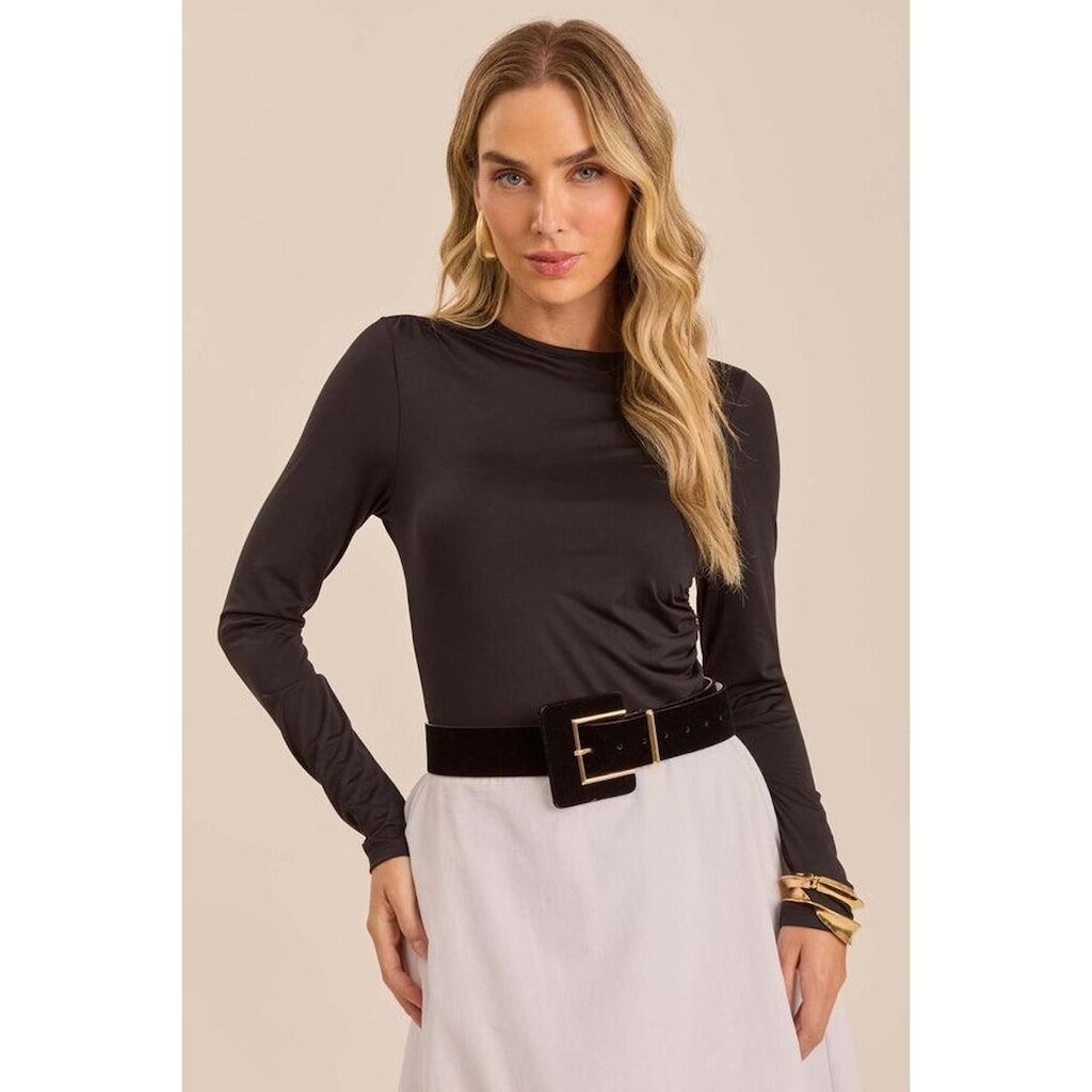 BODY DOCE TRAMA MANGA LONGA FEMININO REF:106387