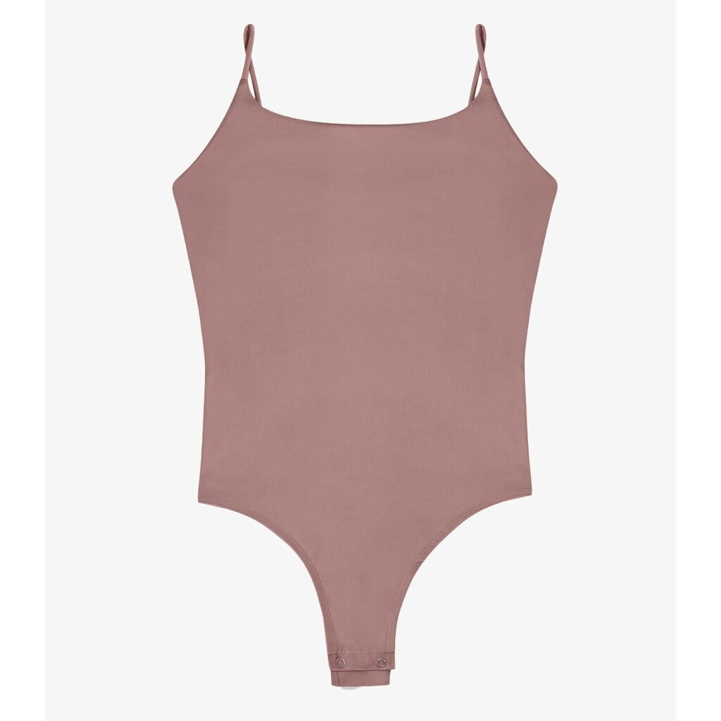 Body Feminino Alças Finas em Poliamida Veev Rosa