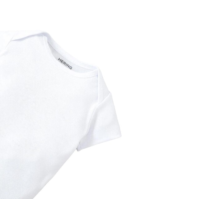Body Hering Manga Curta Branco