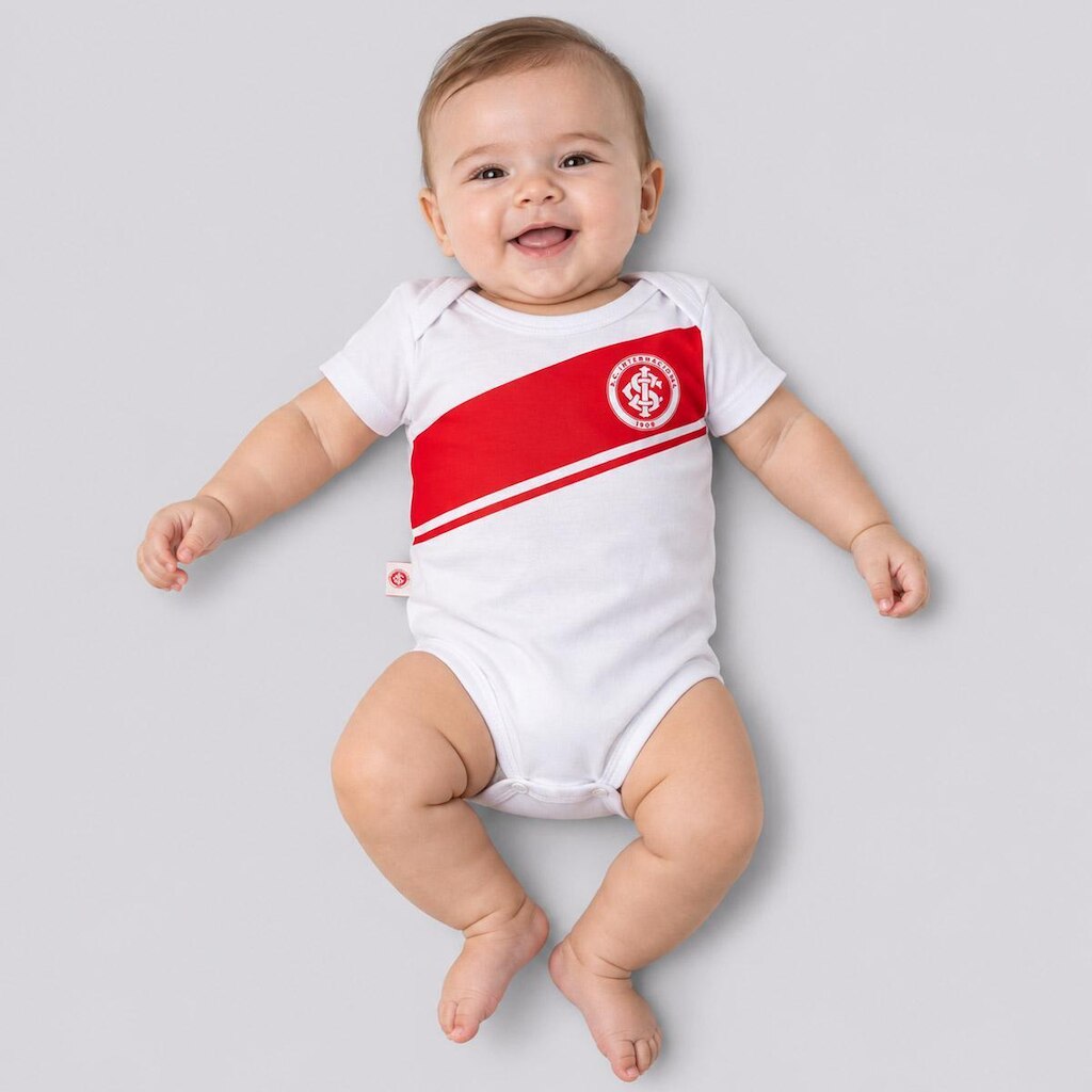 Body Internacional Jogo 1 Branco