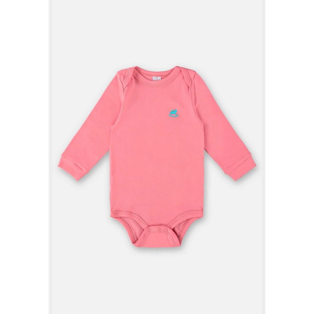 Body Manga Longa em Suedine Unissex para Bebê Up Baby