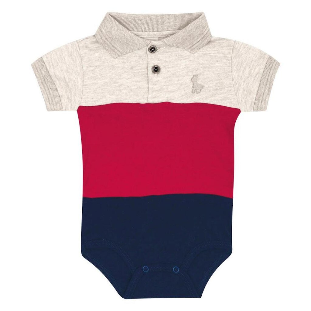 Body Mescla Bebê Pulla Bulla Menino - 53252-60