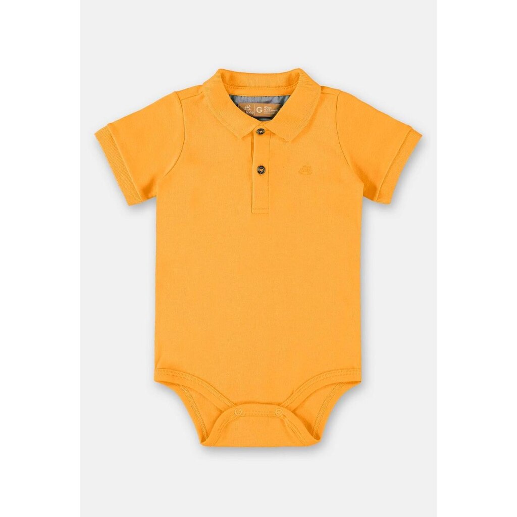 Body Polo em Suedine para Bebê Menino Up Baby