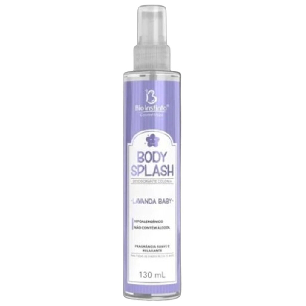 Body Splash Desodorante Colônia Lavanda Baby 130ml