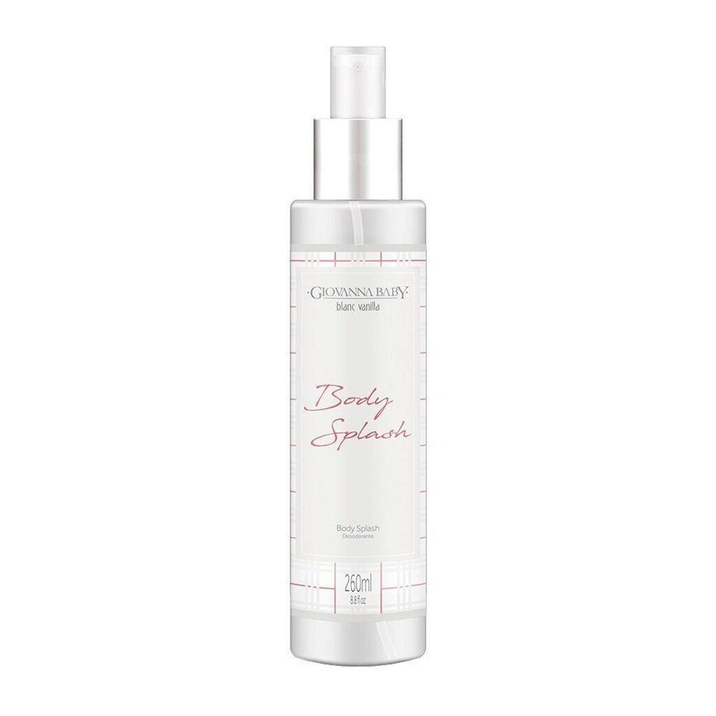 Body Splash Giovanna Baby Blanc Vanilla 260ml