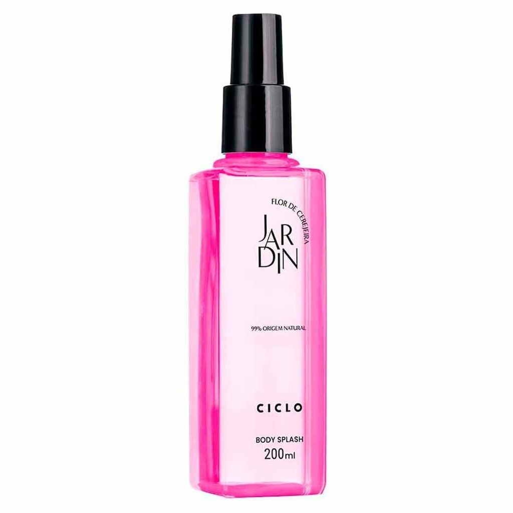 Body Splash Jardin Flor De Cerejeira Ciclo Cosméticos 200ml