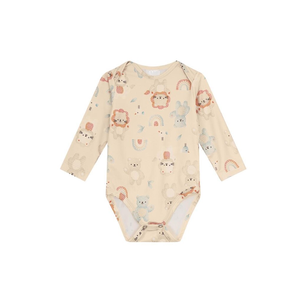 Body Térmico Bebê com Estampa Rotativa Safari Brandili Baby