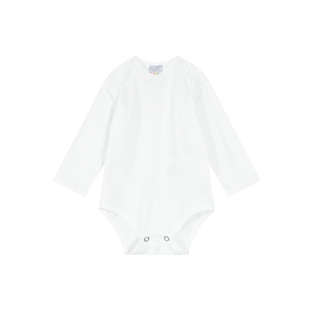 Body Térmico Bebê Menino Branco Brandili