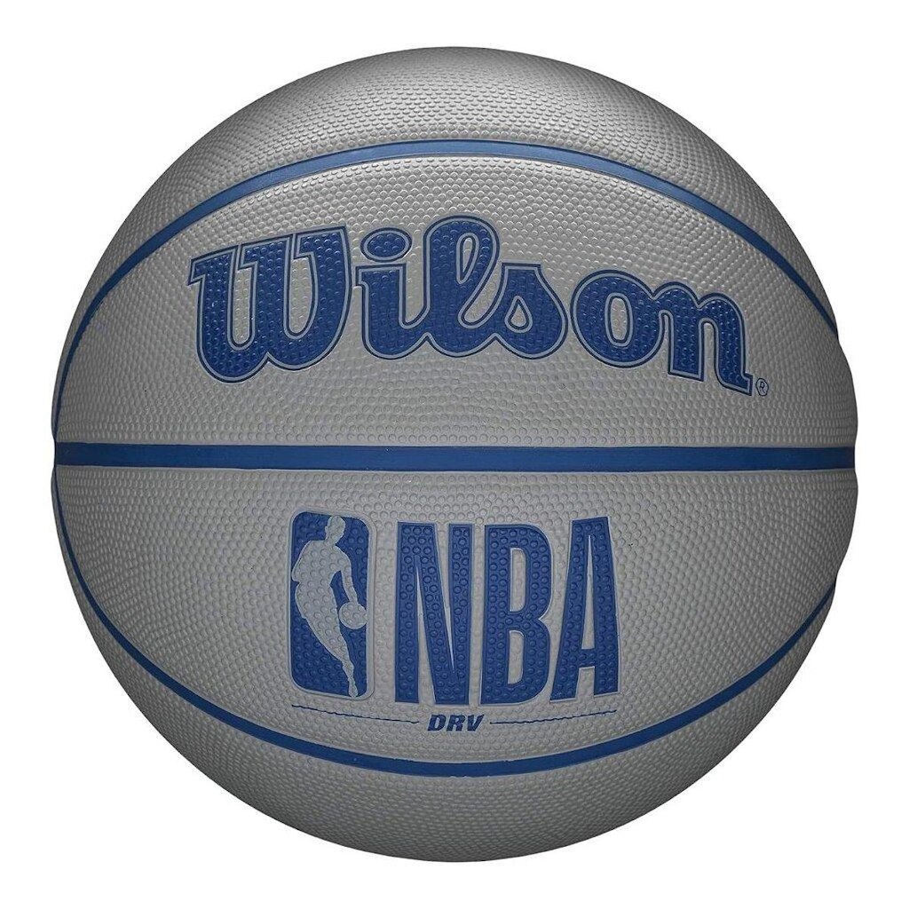Bola de Basquete Wilson Drv Mini 3 NBA Cinza