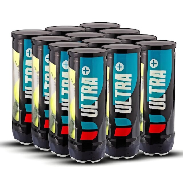 Bolas De Tênis Ultra+ Pack com 12 Tubos