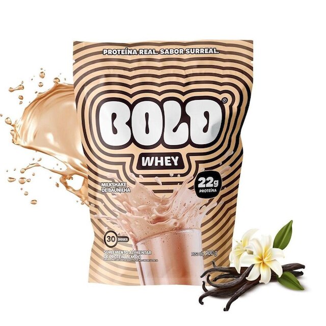 BOLD Whey Milkshake de Baunilha 900g