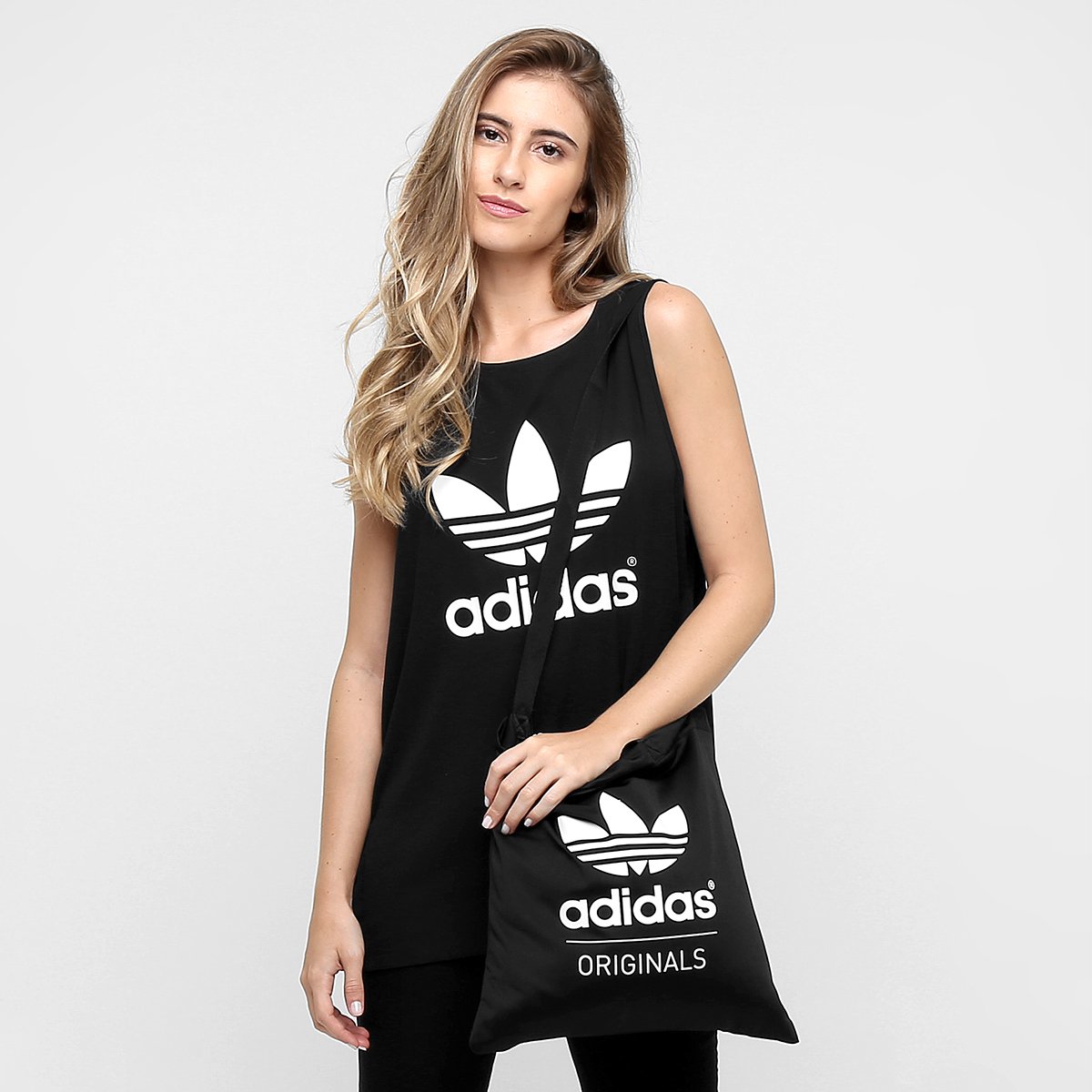 bolsa ombro adicolor adidas