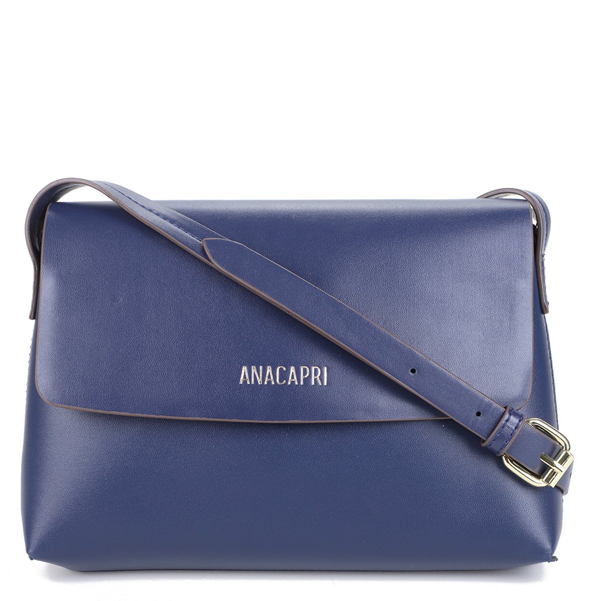Bolsa Anacapri Flap Retangular Feminina - Azul Menor preço em Bolsa Anacapri Flap Retangular Feminina - Azul