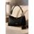 Bolsa Anacapri Tiracolo Média Com Presilha Casual Feminina - Preto
