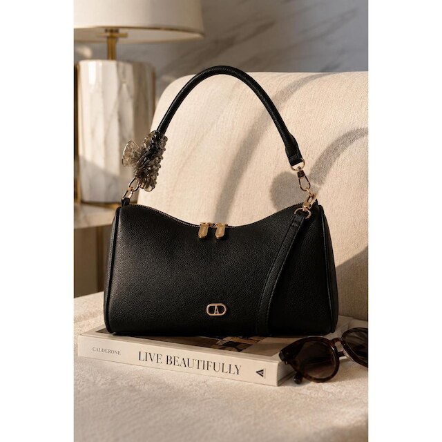 Bolsa Anacapri Tiracolo Média Com Presilha Casual Feminina