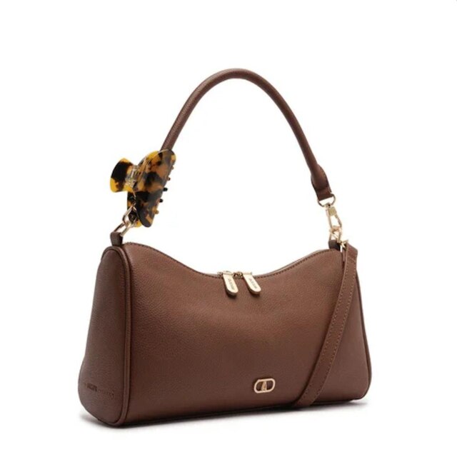 Bolsa Anacapri Tiracolo Média Com Presilha Casual Feminina