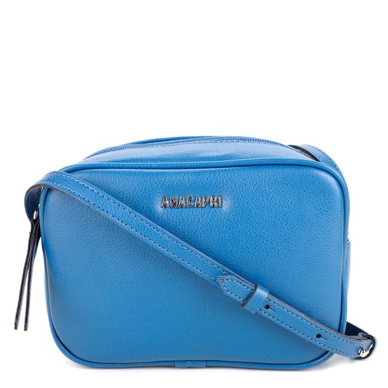 Bolsa Anacapri Transversal Feminina - Azul