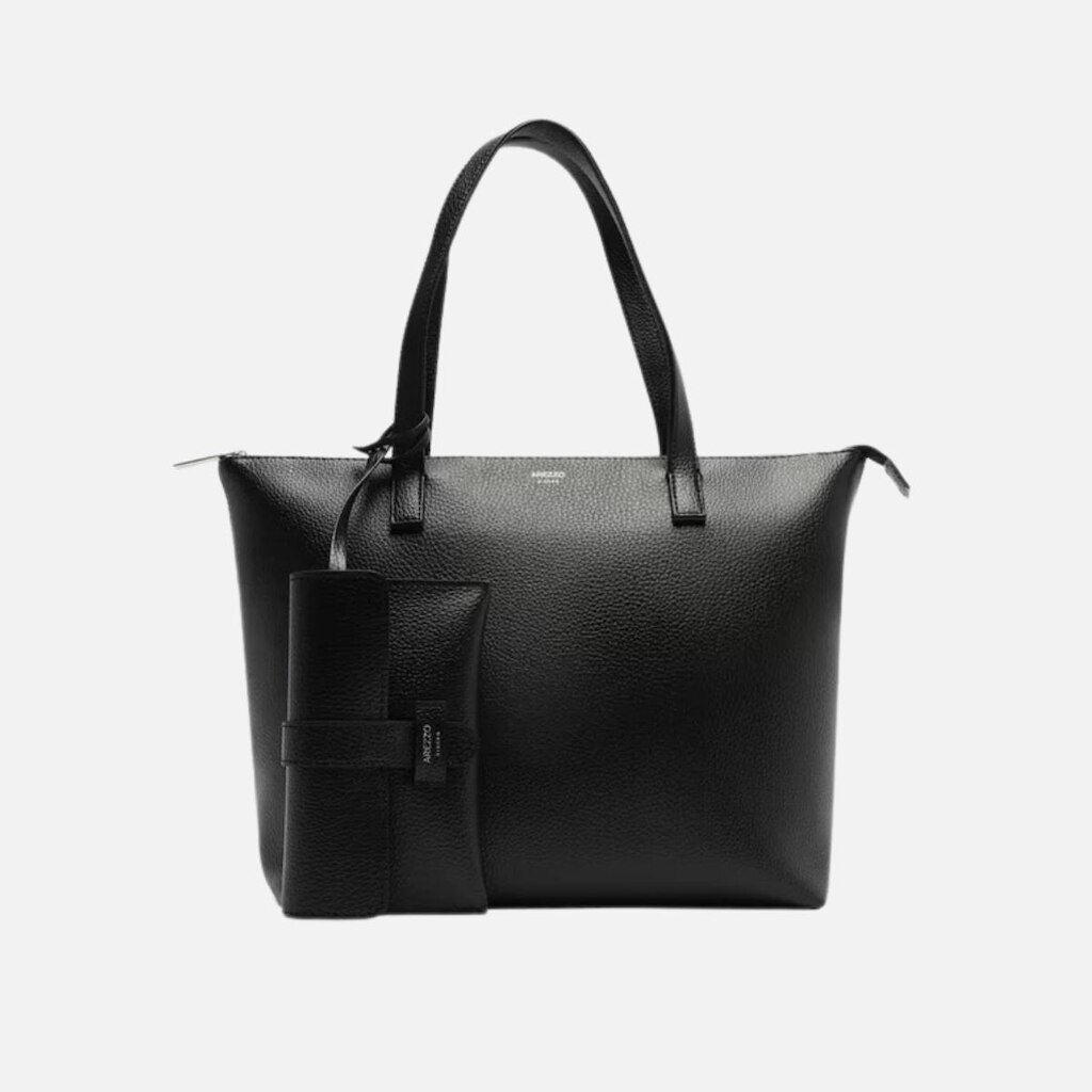 BOLSA AREZZO SHOPPING PRETO MERCATO GRANDE