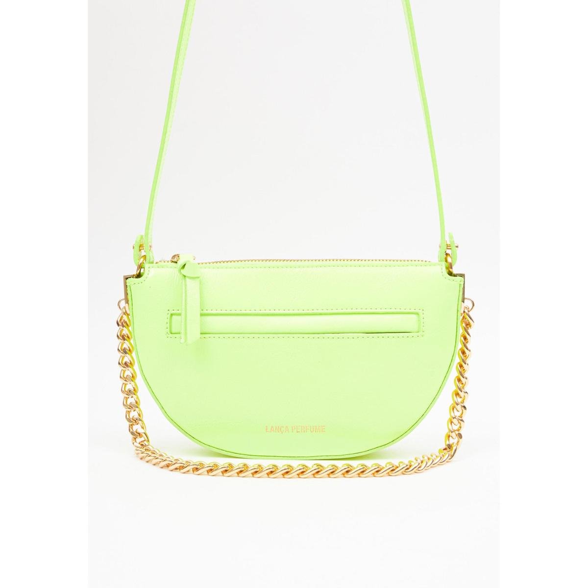 Bolsa Baguete Com Corrente Verde Lança Perfume - Verde Menor preço em Bolsa Baguete Com Corrente Verde Lança Perfume - Verde