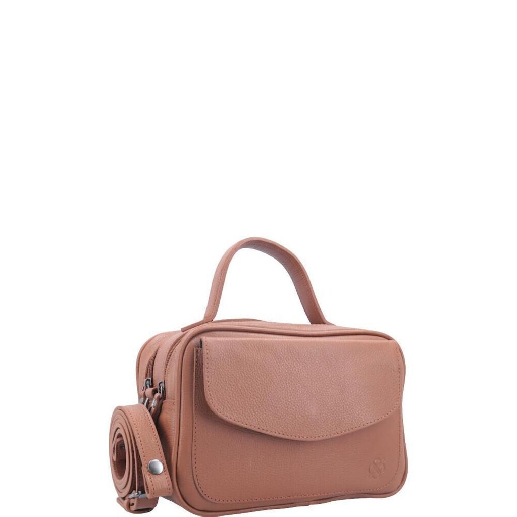 Bolsa Baú Carol de Couro Bauarte