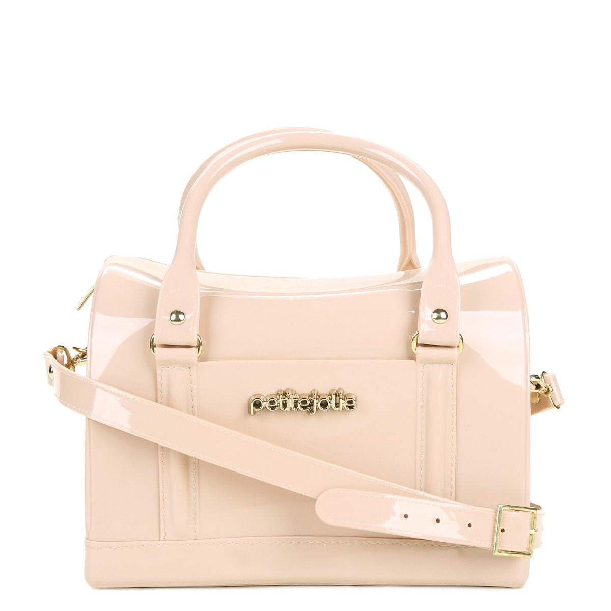 Bolsa Baú Petite Jolie Bloom Feminina - Nude Menor preço em Bolsa Baú Petite Jolie Bloom Feminina - Nude