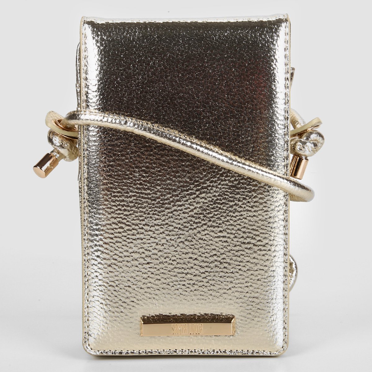 Bolsa Carteira Santa Lolla Com Alça Feminina - Ouro Menor preço em Bolsa Carteira Santa Lolla Com Alça Feminina - Ouro