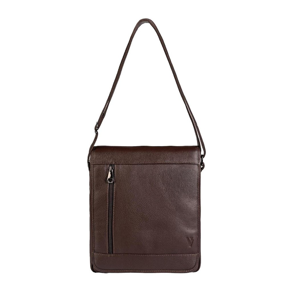 Bolsa carteiro masculina em couro floater Benício