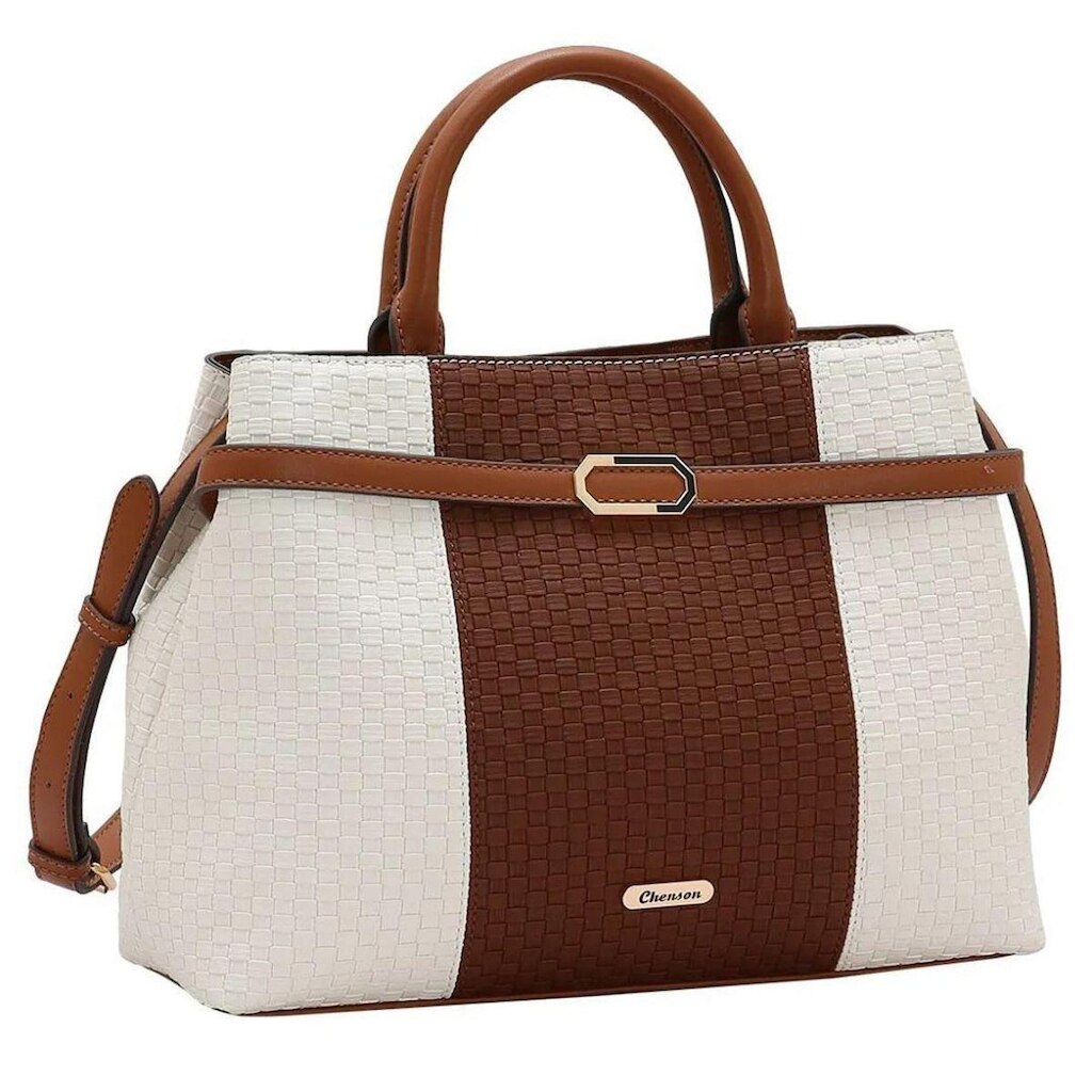 Bolsa Chenson Bege Feminino Original 5263