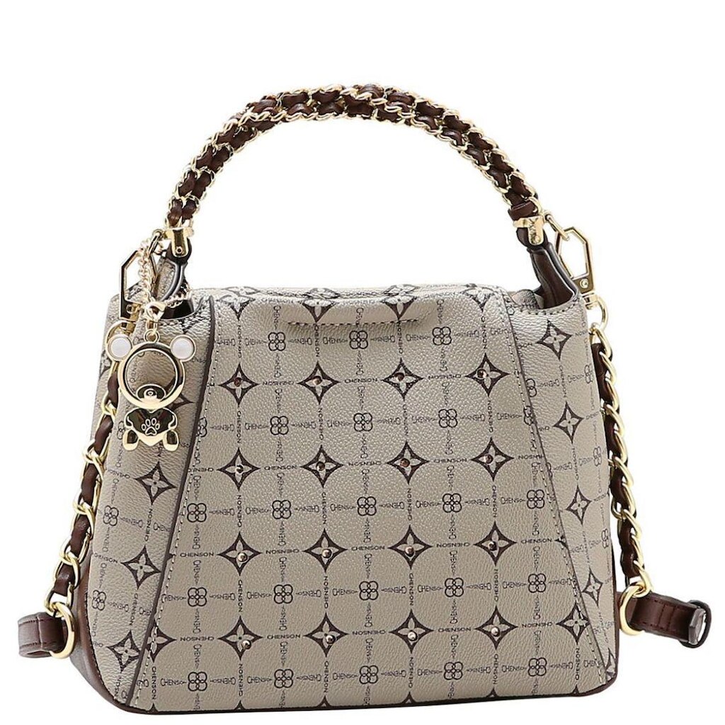 Bolsa Chenson Bege Feminino Original 5478