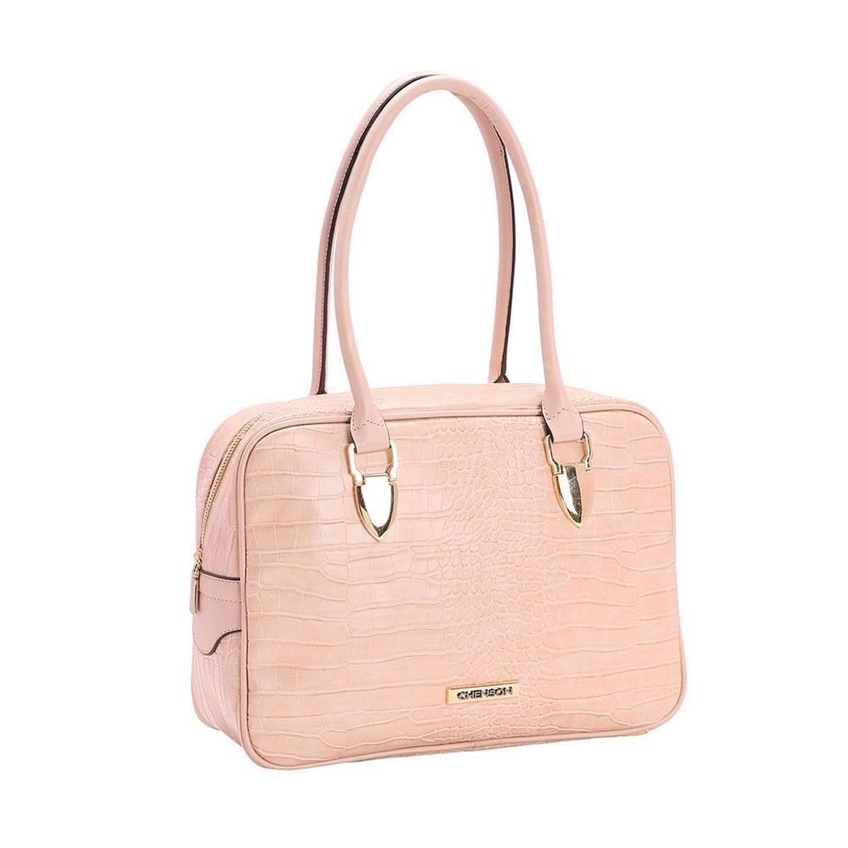 Bolsa Chenson Feminina - Bege Menor preço em Bolsa Chenson Feminina - Bege