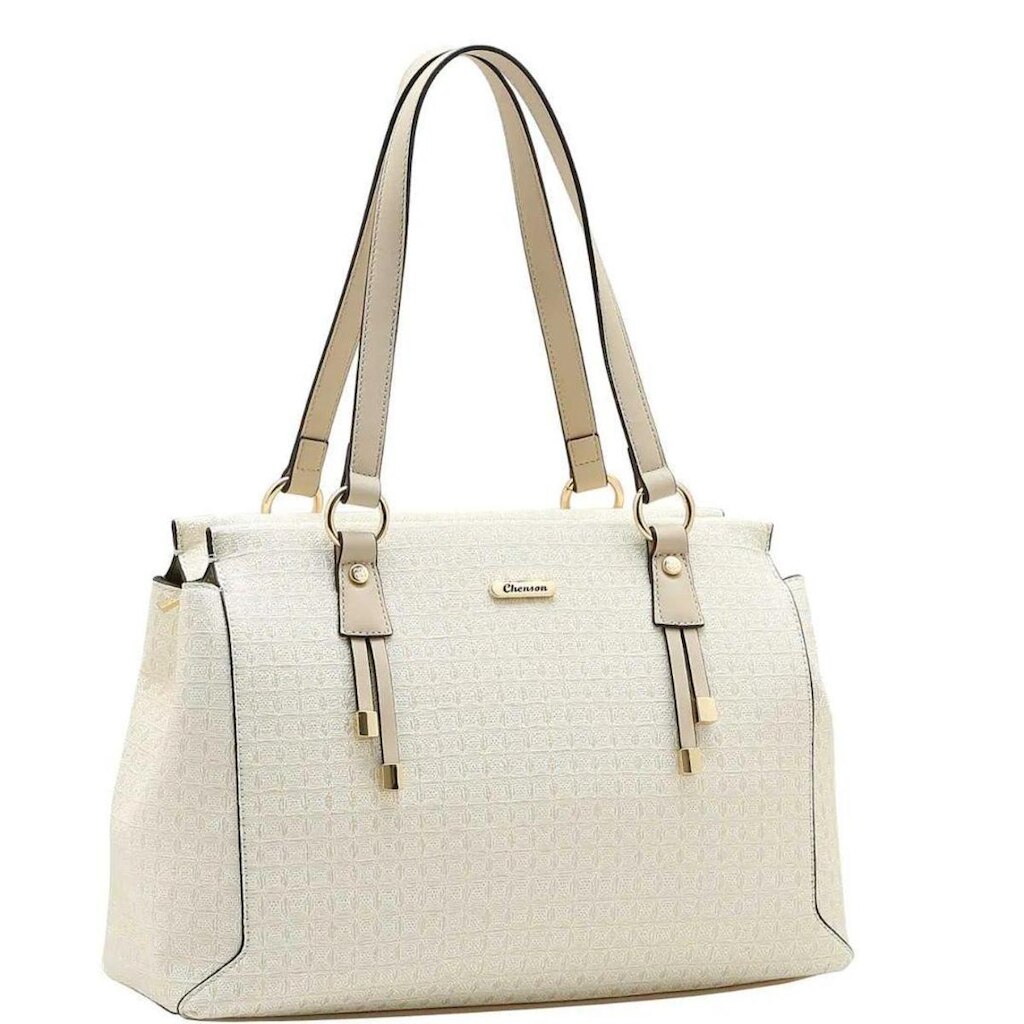 Bolsa Chenson Off White Feminino Original 5891