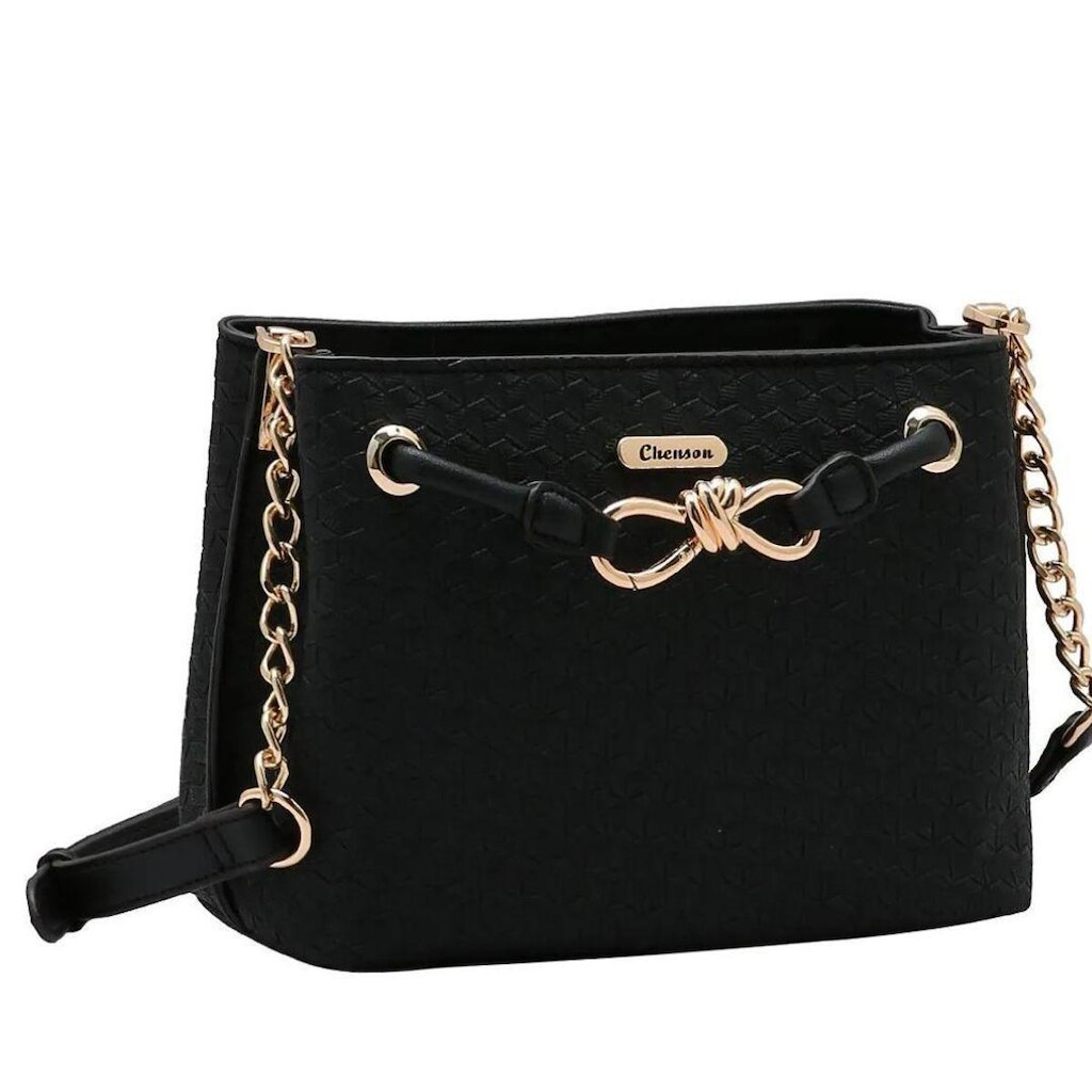 Bolsa Chenson Preto Feminino Original 5304
