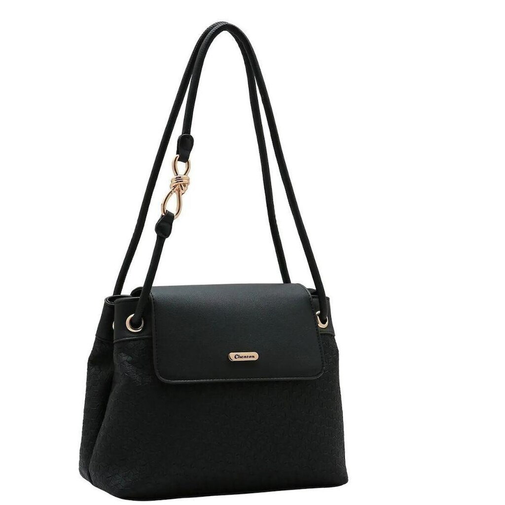 Bolsa Chenson Preto Feminino Original 5306